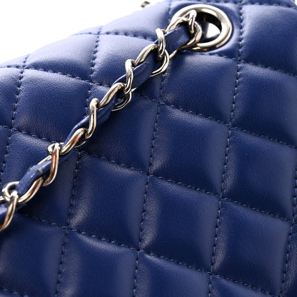 Chanel Lambskin Quilted Large Urban Spirit Backpack Blue 11 of 15