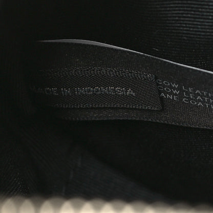 Marc Jacobs Snakeskin Embossed Circle Crossbody Dark Martini Olive Green 7 of 9