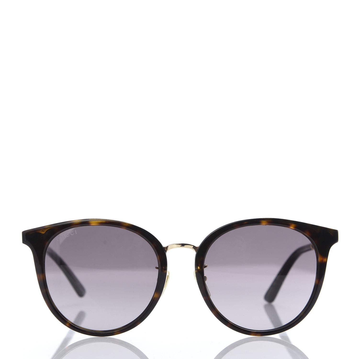 Gucci Acetate Web Sunglasses GG0204SK Tortoise 2 of 8