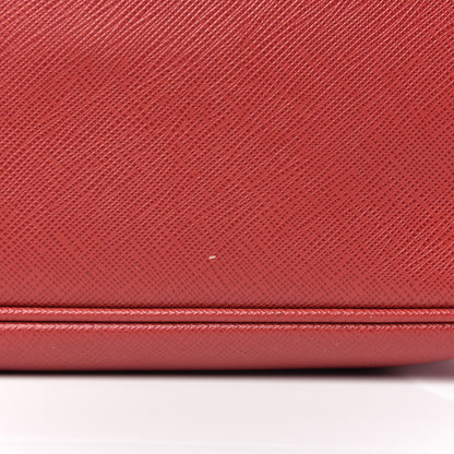 Prada Saffiano Large Galleria Double Zip Tote Fuoco 15 of 19
