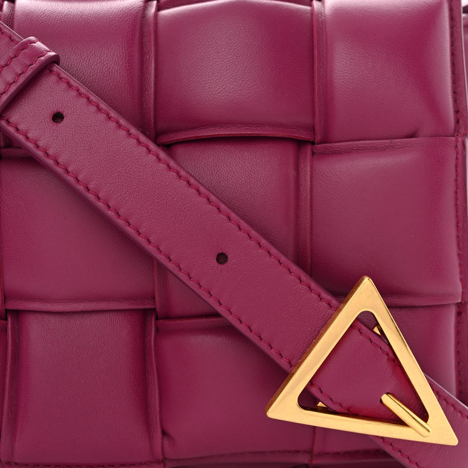 Bottega Veneta Nappa Maxi Intreccio Padded Cassette Crossbody Bag Cinnabar 8 of 10