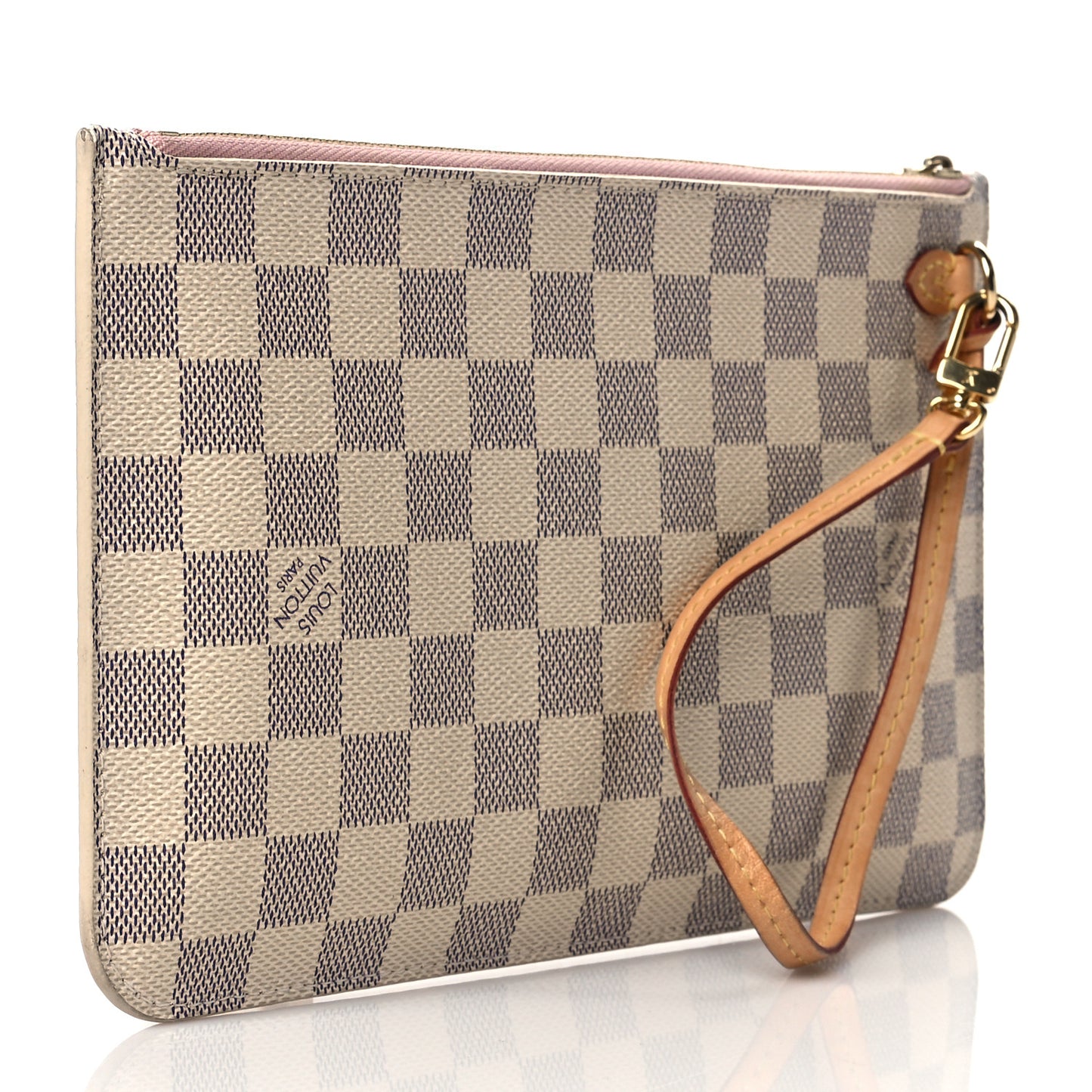 Damier Azur Neverfull MM GM Pochette Rose Ballerine