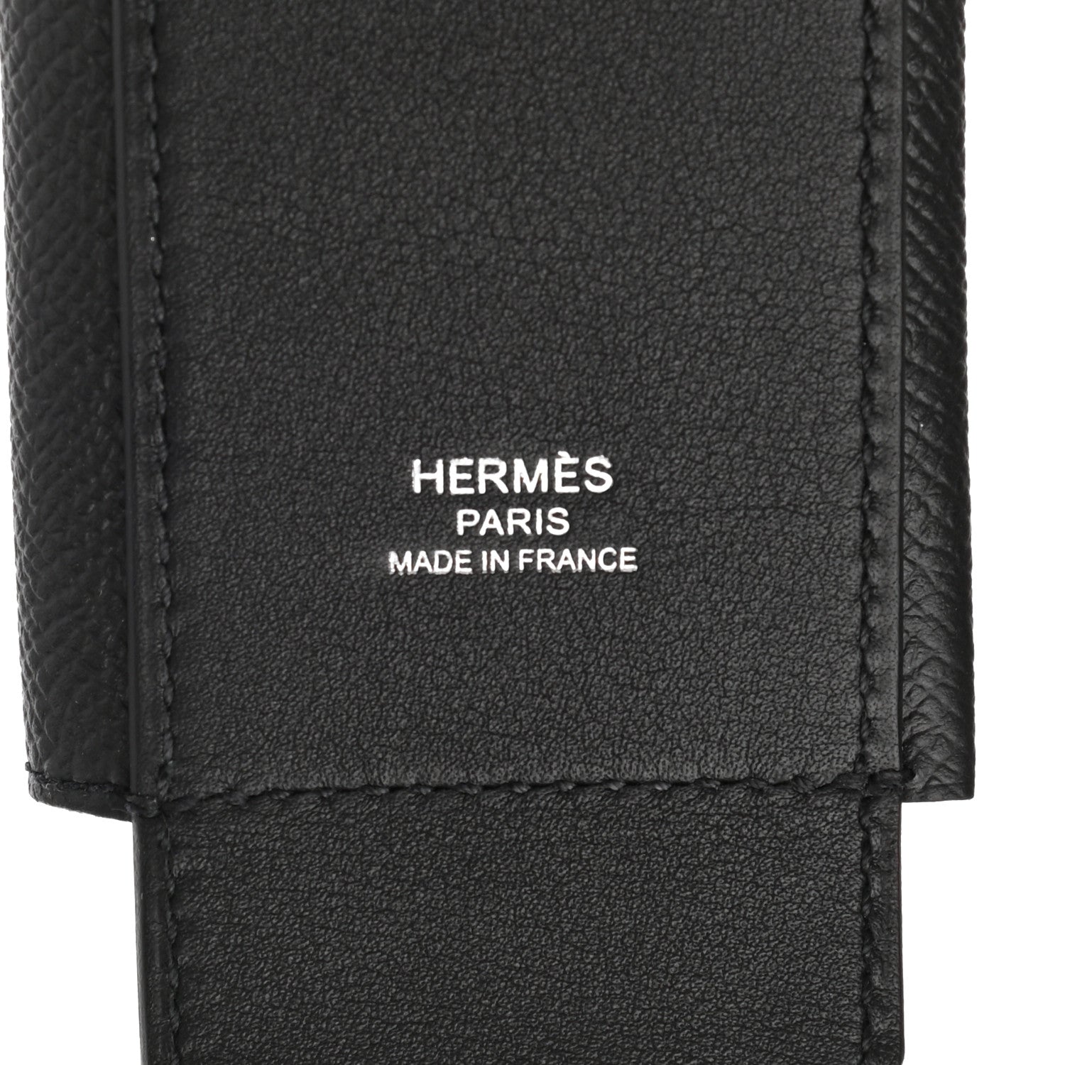 Hermes Swift Epsom Pocket Kelly Shoulder Strap Black 4 of 5