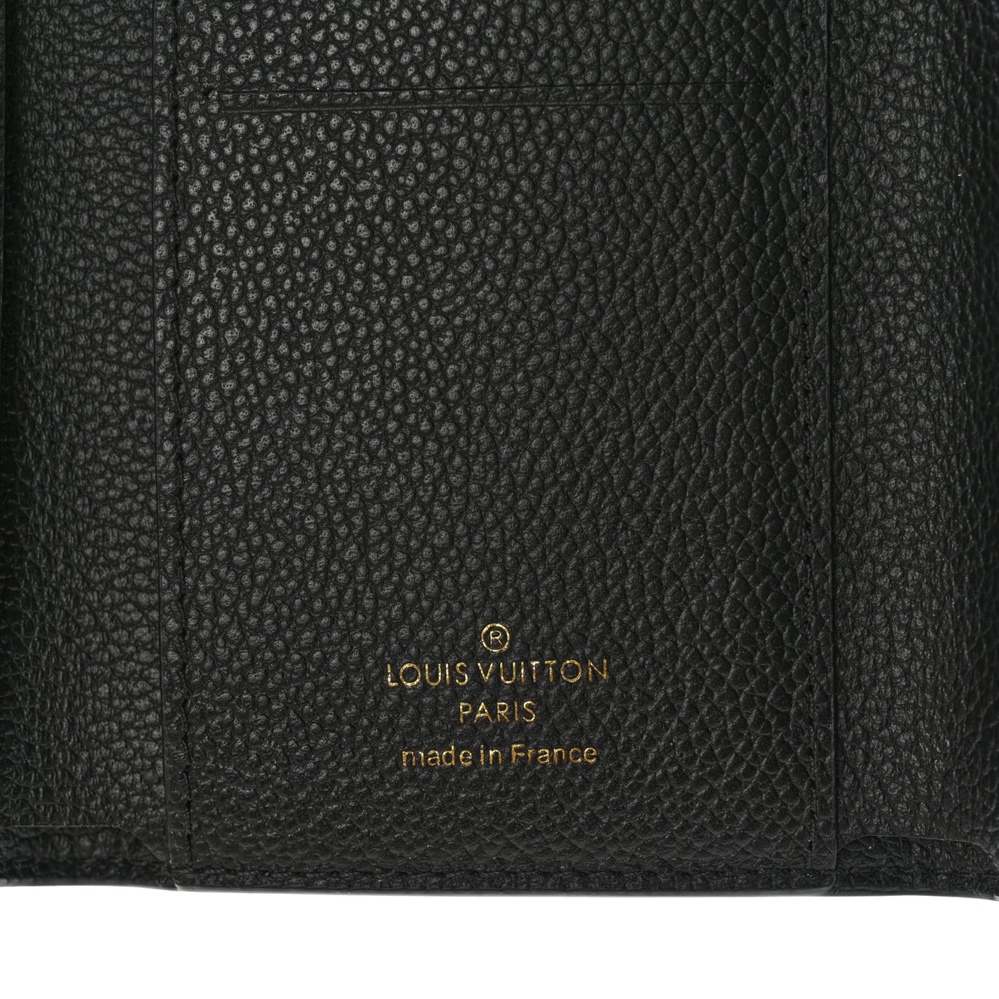 Empreinte Monogram Giant Victorine Wallet Black Beige