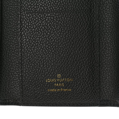 Louis Vuitton Empreinte Monogram Giant Victorine Wallet Black Beige 8 of 11