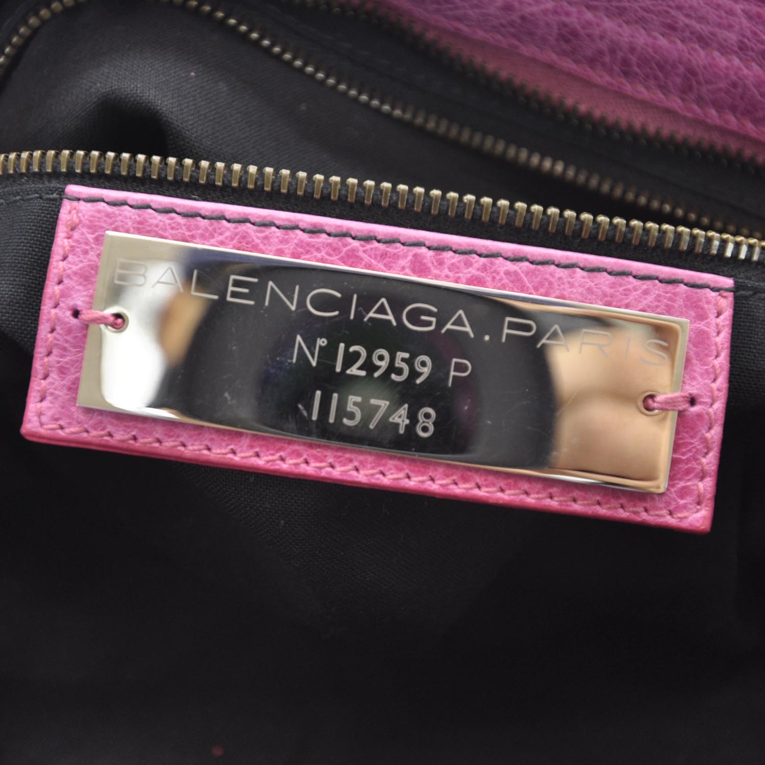 Balenciaga Agneau S City Sorbet Fucsia 8 of 12