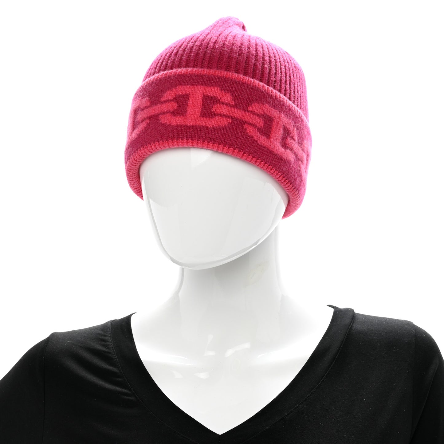 Cashmere Knit Heaven Beanie M Poupre Rose Extreme
