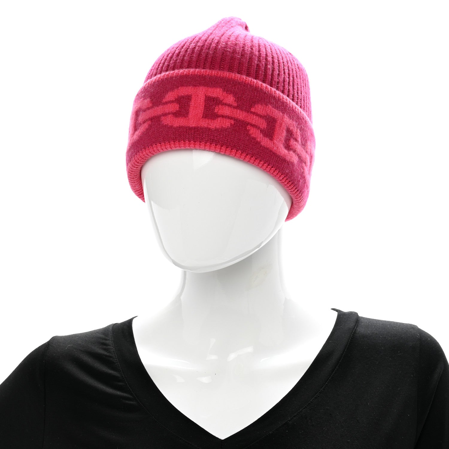 Hermes Cashmere Knit Heaven Beanie M Poupre Rose Extreme 2 of 5