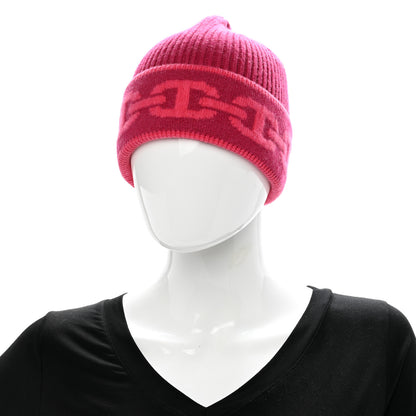 Hermes Cashmere Knit Heaven Beanie M Poupre Rose Extreme 2 of 5