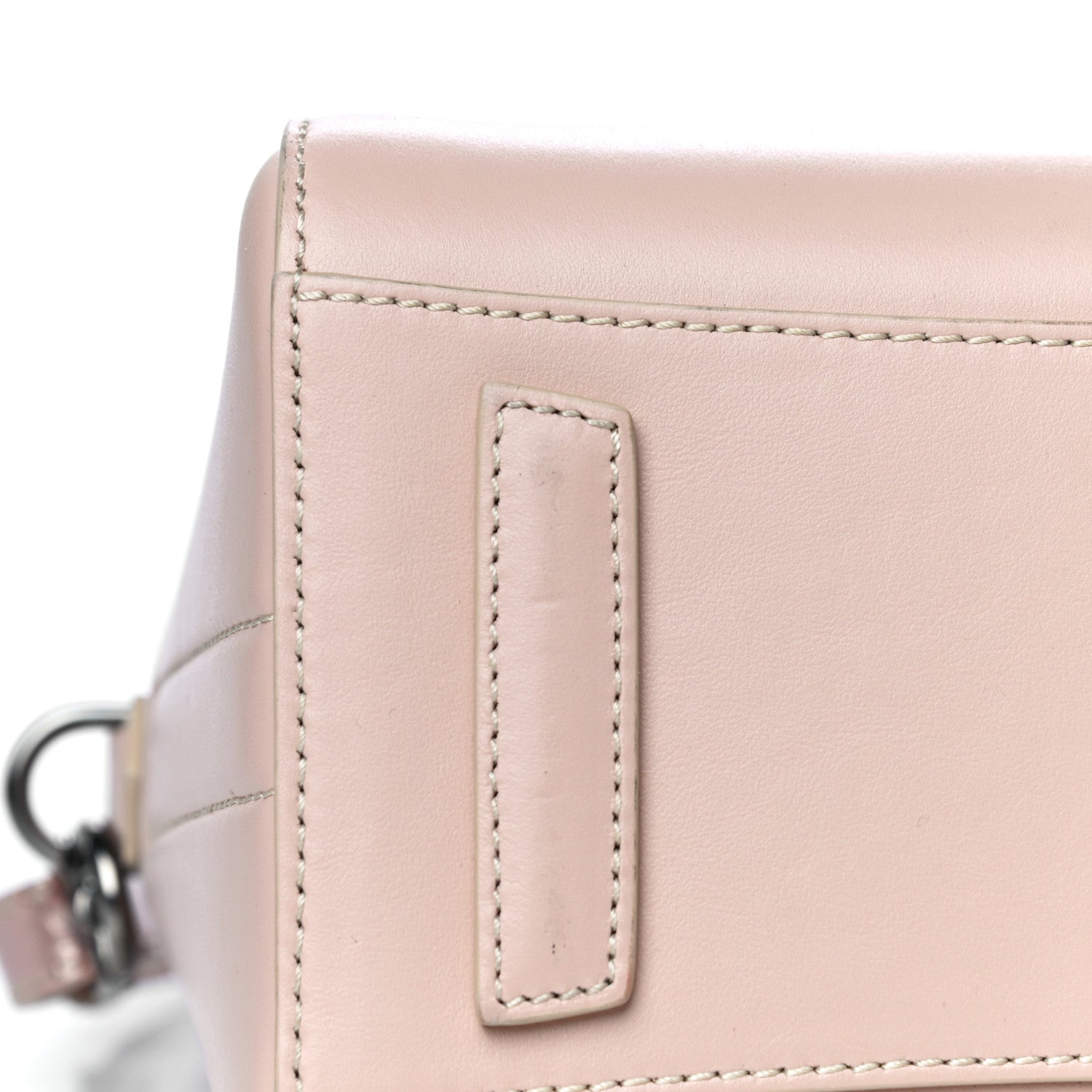 Givenchy Metallic Calfskin Mini Antigona Light Pink 14 of 19