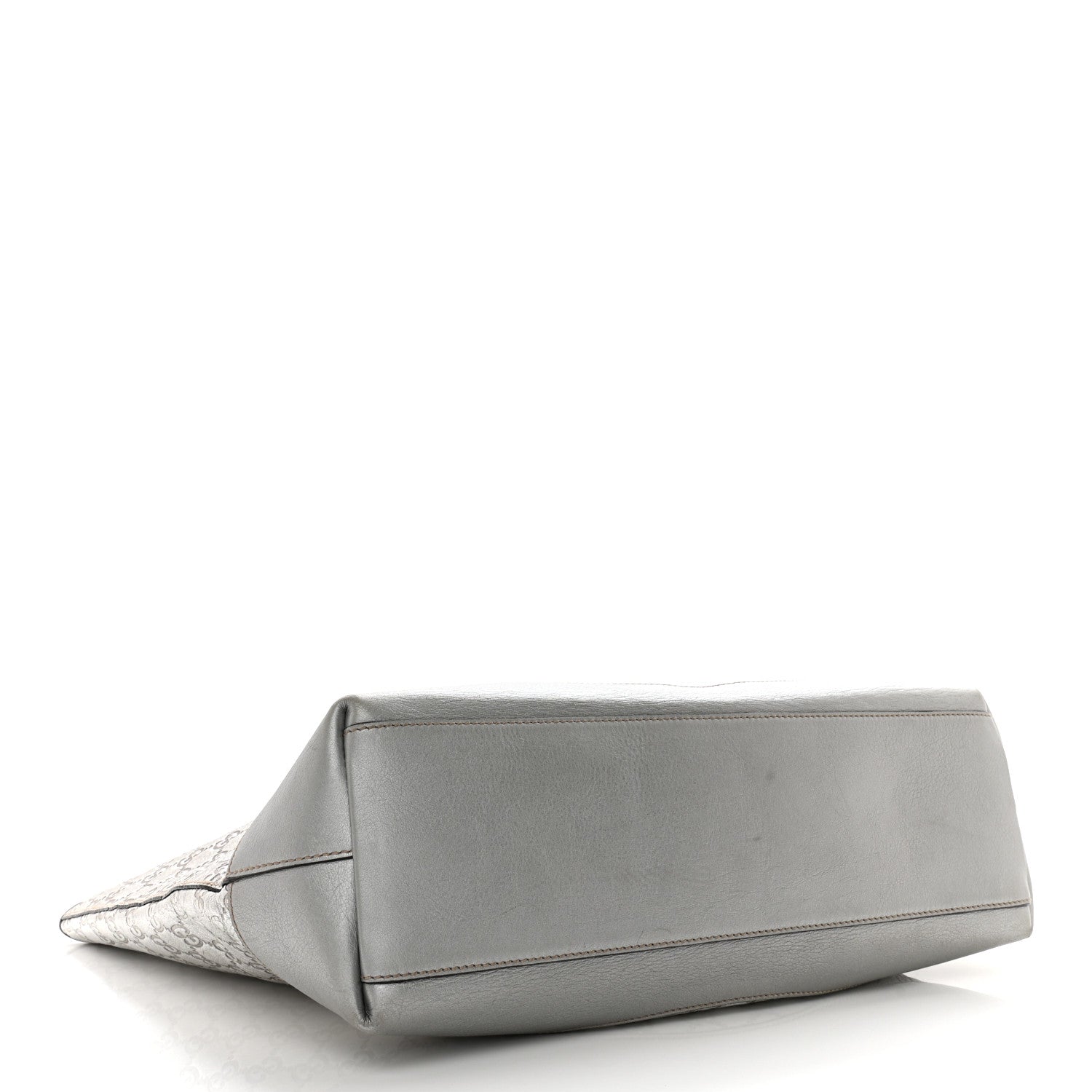 Gucci Guccissima Large Tote Silver 4 of 15