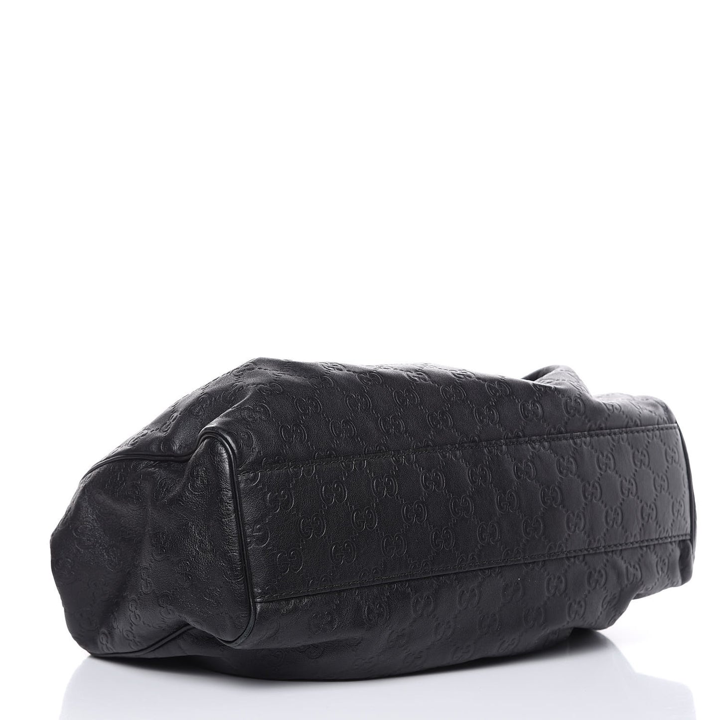 Guccissima Medium Sukey Tote Black