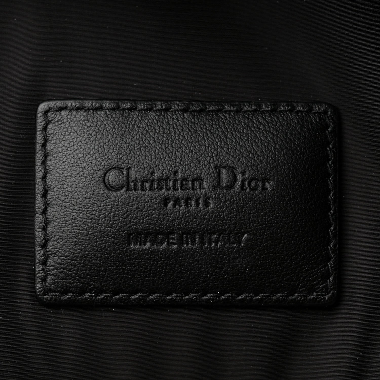 Christian Dior Oblique Diortravel Backpack Blue 6 of 11