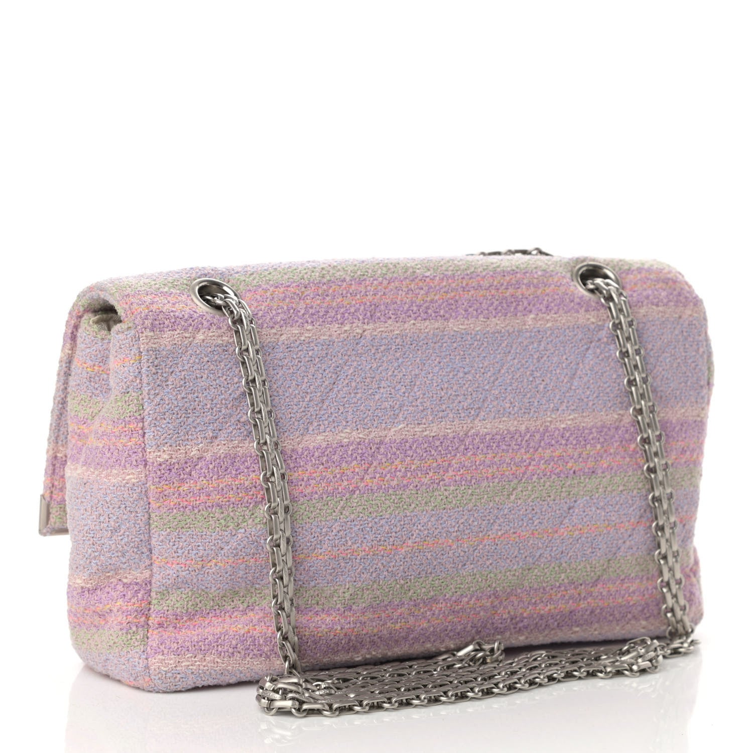 Chanel Tweed 2.55 Reissue 225 Flap Lilac 3 of 11