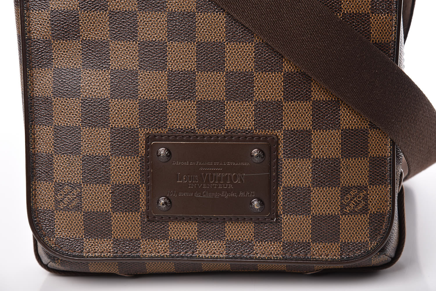 Louis Vuitton Damier Ebene Brooklyn PM 14 of 19