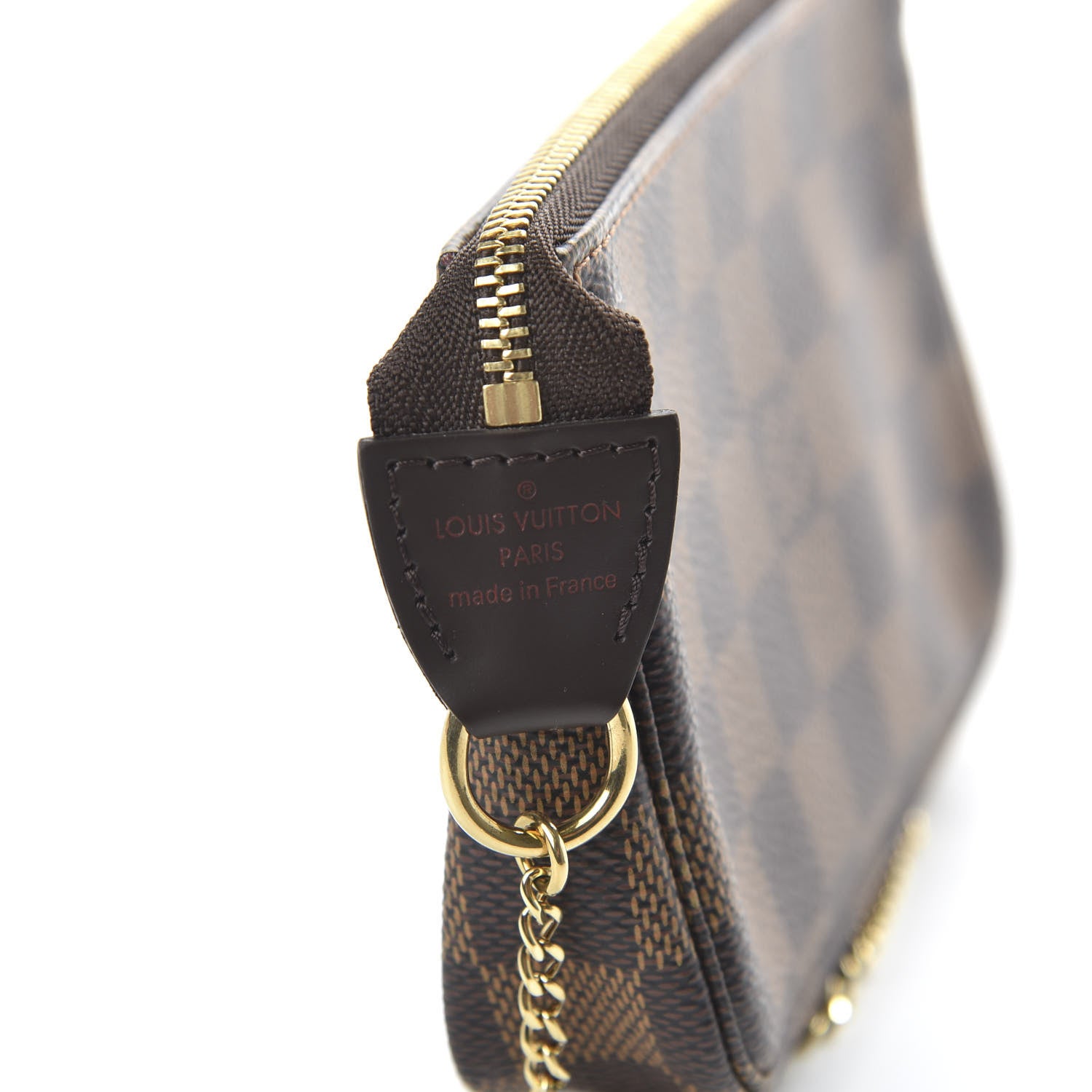 Louis Vuitton Damier Ebene Mini Pochette Accessories 8 of 11