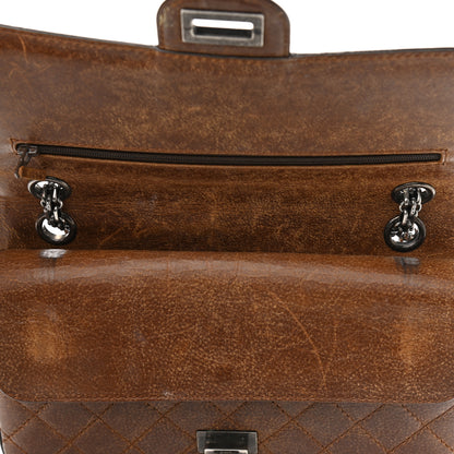 Chanel Aged Calfskin Quilted 2.55 Reissue 225 Flap Brown 10 of 15
