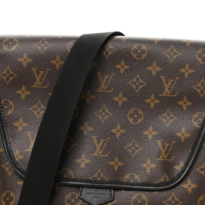 Louis Vuitton Monogram Macassar Magnetic Messenger 7 of 9