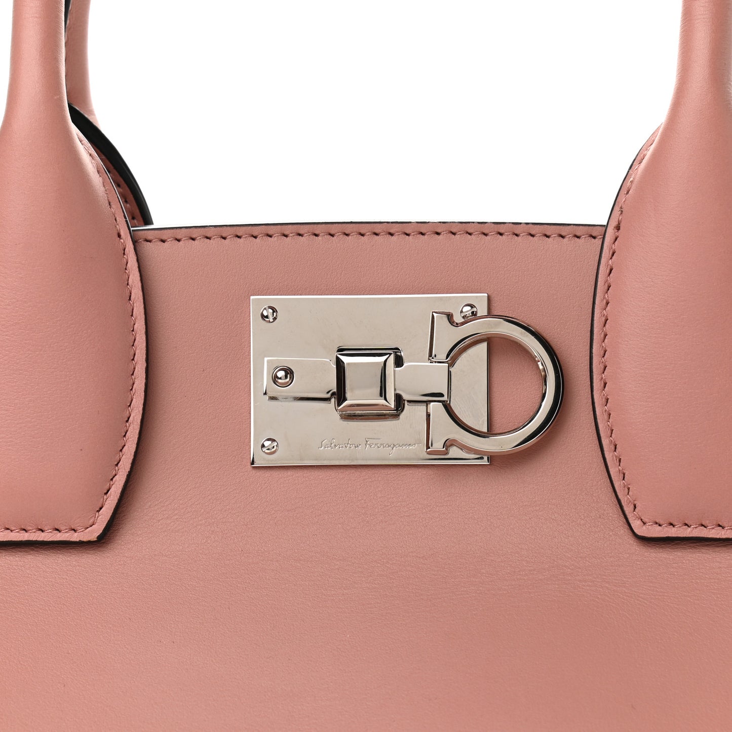Laser Cut Calfskin The Studio Bag Pink