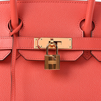 Hermes Epsom Birkin 30 Rose Jaipur 29 of 36