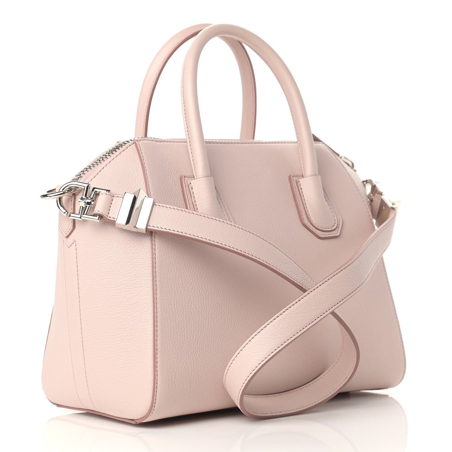Givenchy Sugar Goatskin Small Antigona Nude Pink 2 of 10