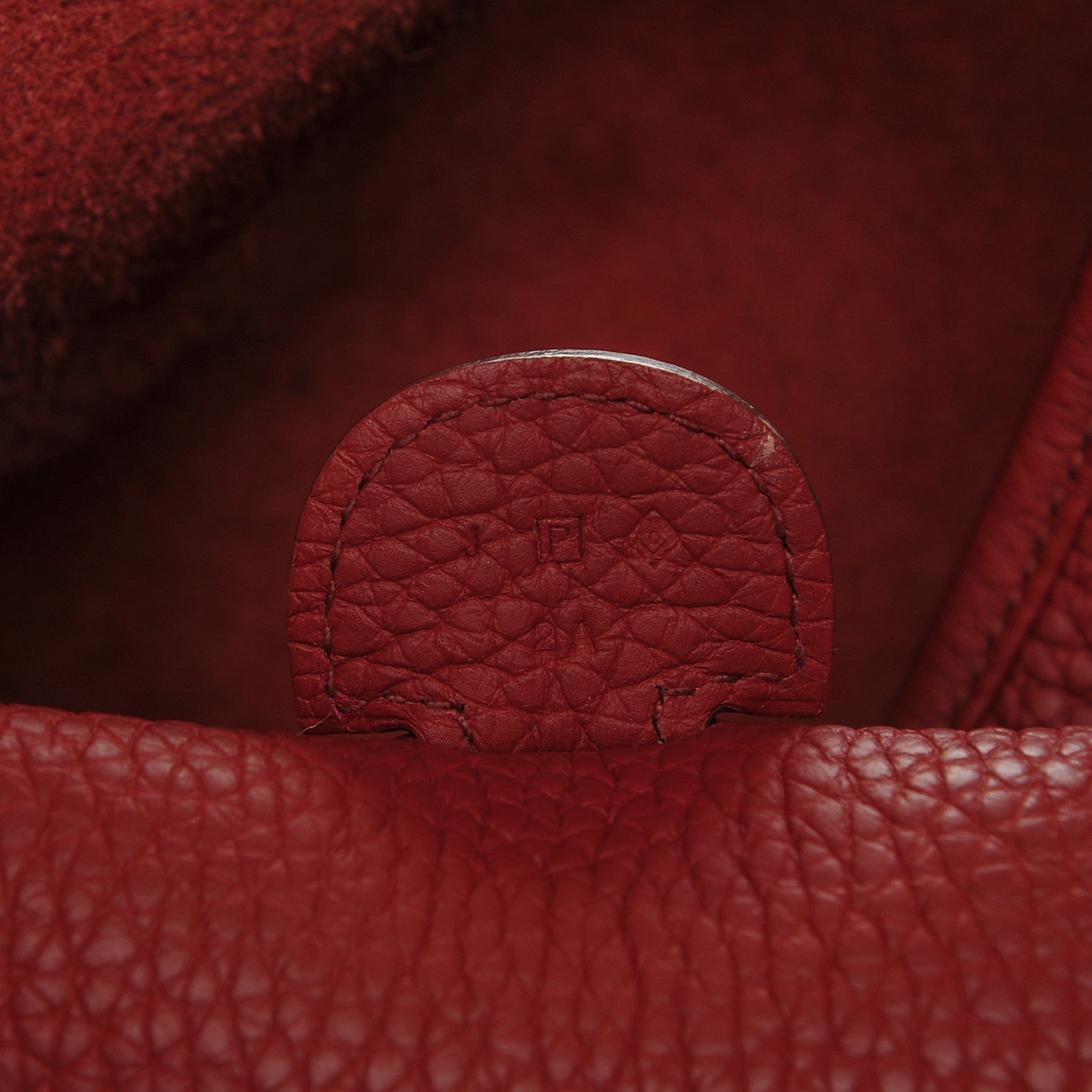 Hermes Taurillon Clemence Evelyne III GM Rouge Vif 8 of 8