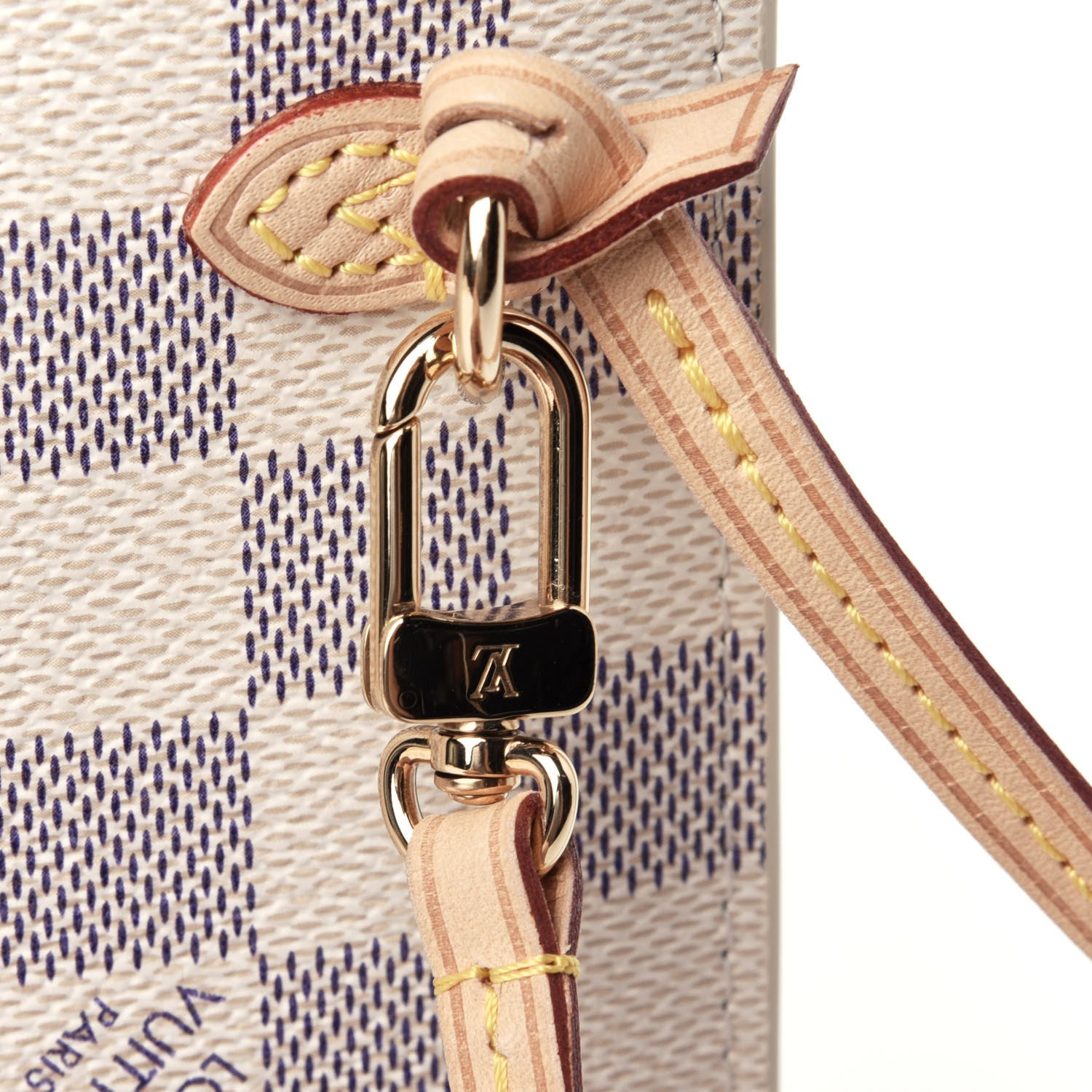 Louis Vuitton Damier Azur Neverfull MM GM Pochette 4 of 4