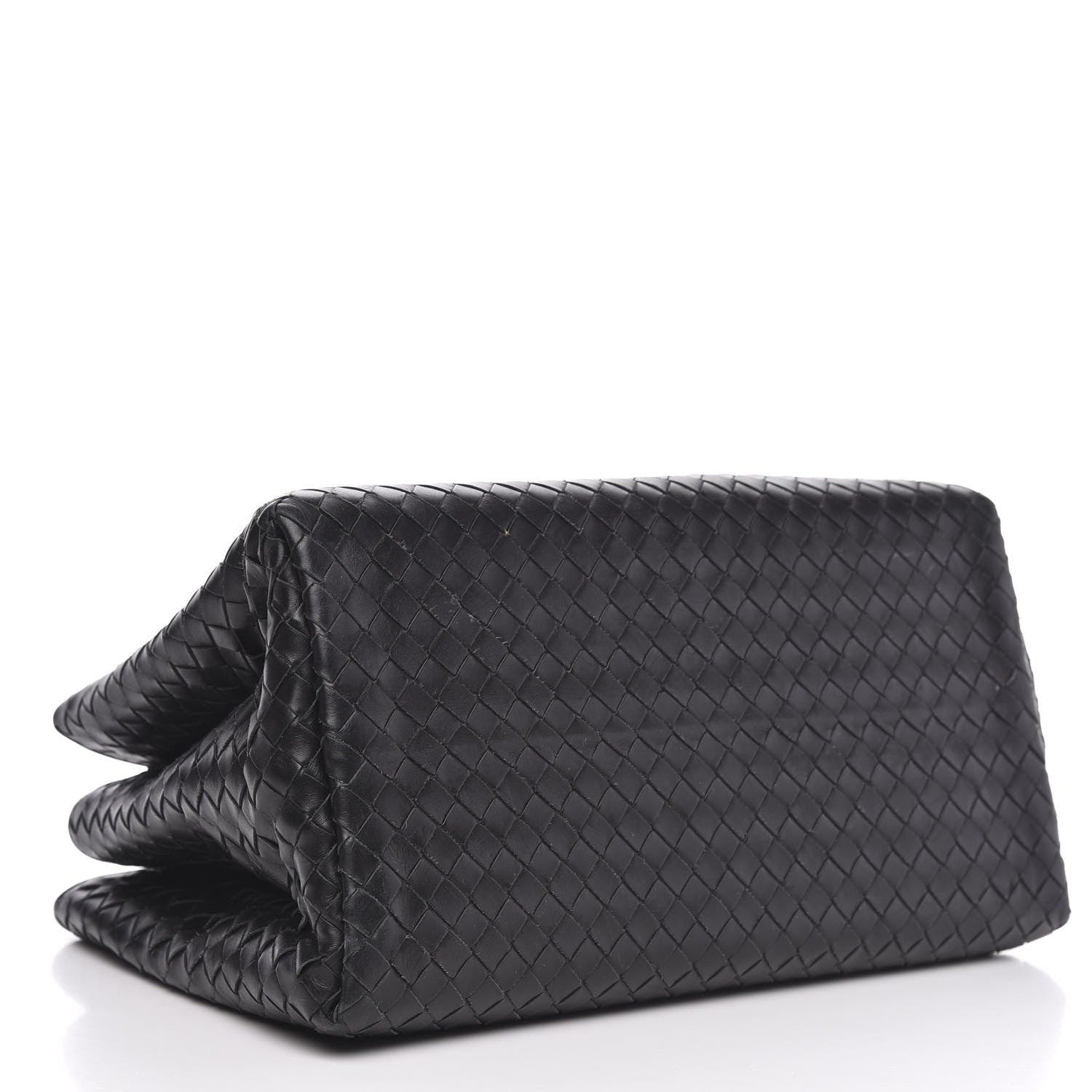 Bottega Veneta Light Calf Intrecciato Small Roma Black 4 of 13