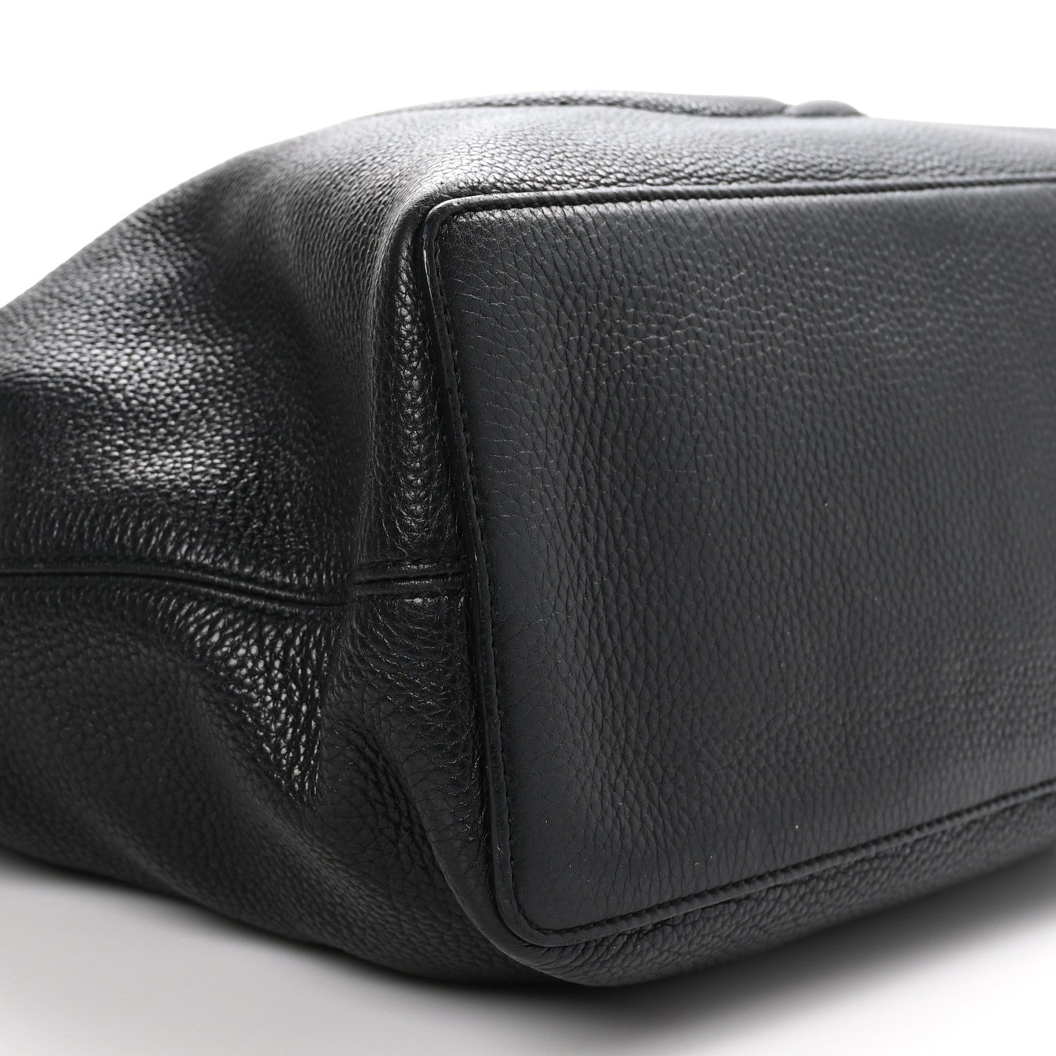 Gucci Pebbled Calfskin Large Soho Hobo Black 9 of 10