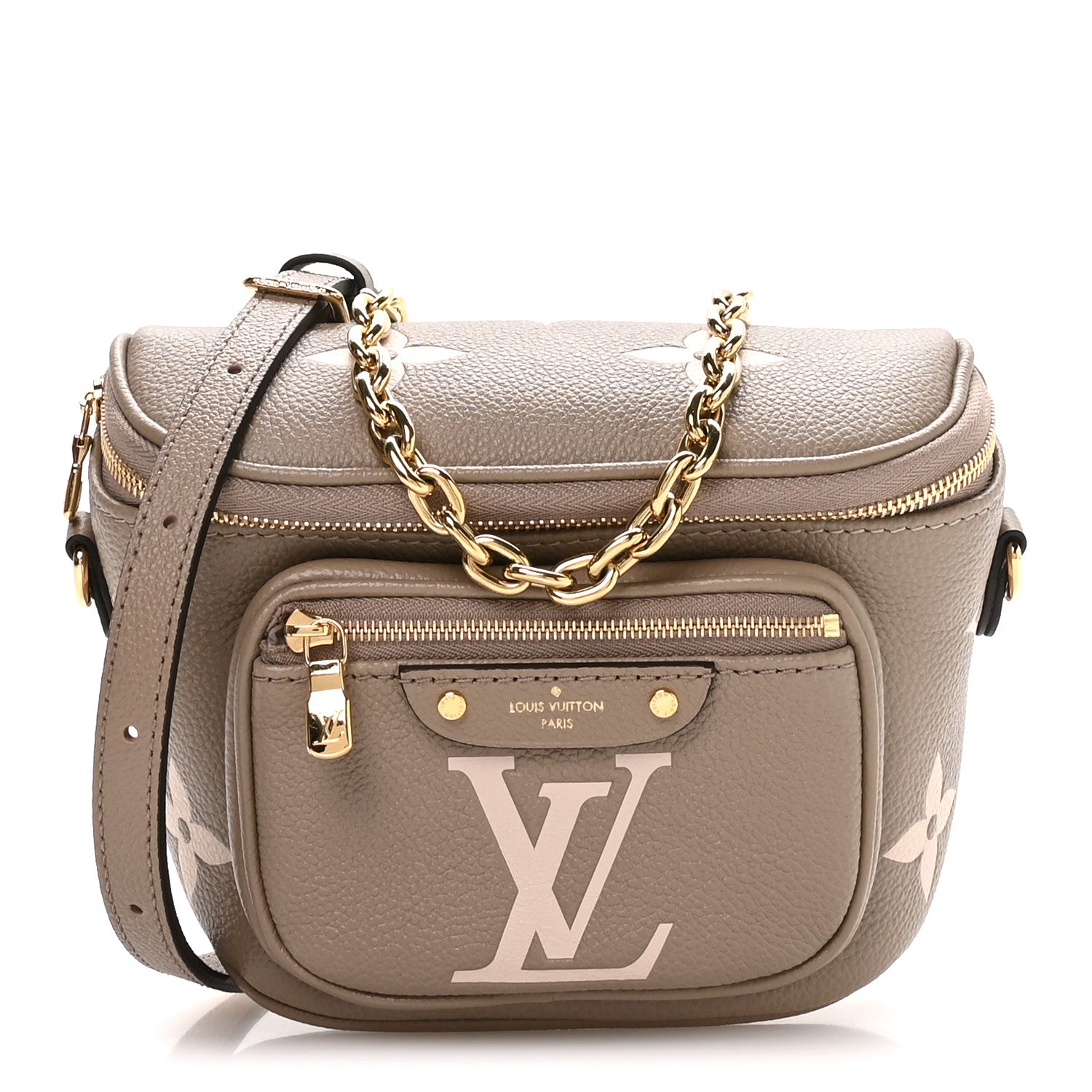Louis Vuitton Empreinte Mini Bumbag Tourterelle Cream 1 of 9