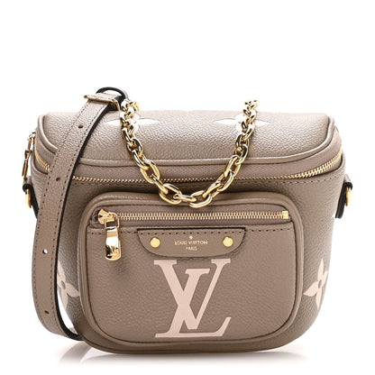 Louis Vuitton Empreinte Mini Bumbag Tourterelle Cream 1 of 9