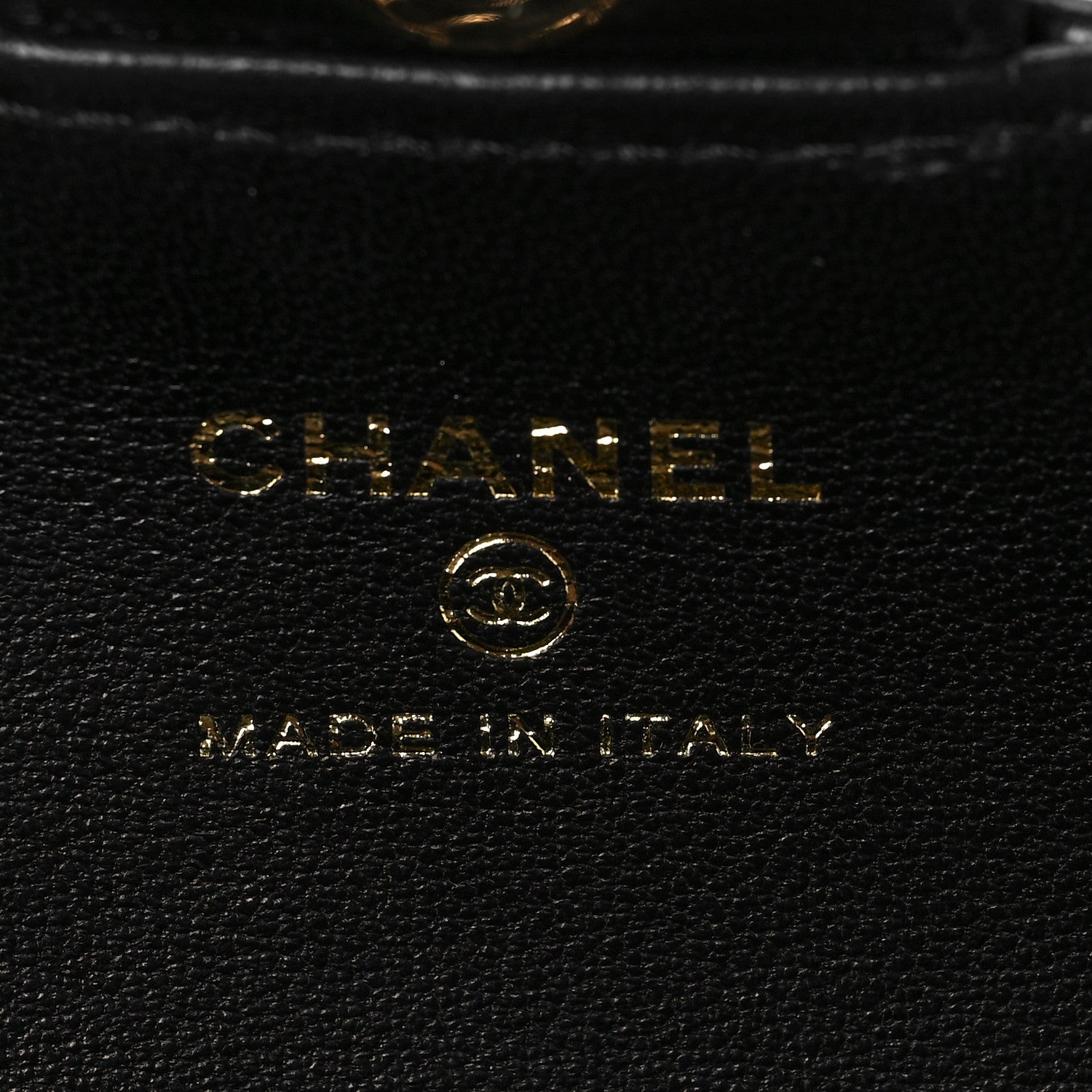 Chanel Lambskin Quilted Box Of Secrets Card Holder With Chain Black 5 of 6