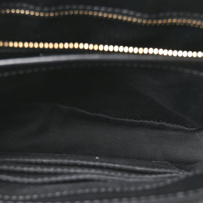 Saint Laurent Calfskin Y Quilted Monogram Toy Loulou Crossbody Bag Black 5 of 10
