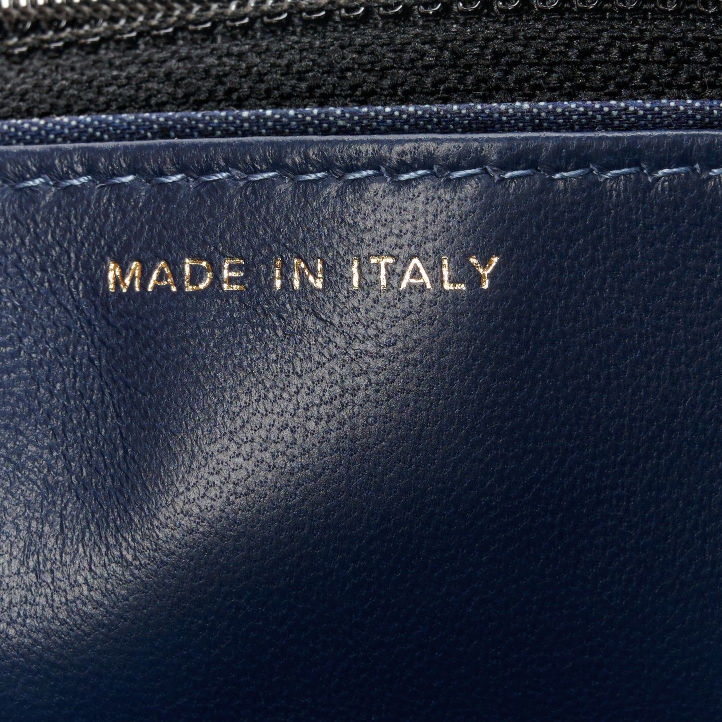 Lambskin Plexi Quilted Wallet On Chain WOC Black