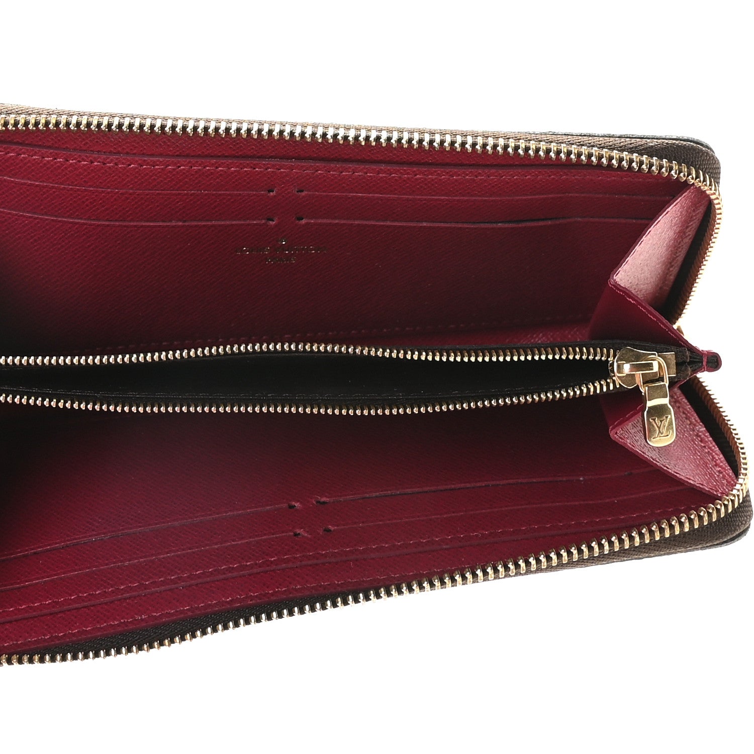 Louis Vuitton Monogram Clemence Wallet Fuchsia 6 of 8