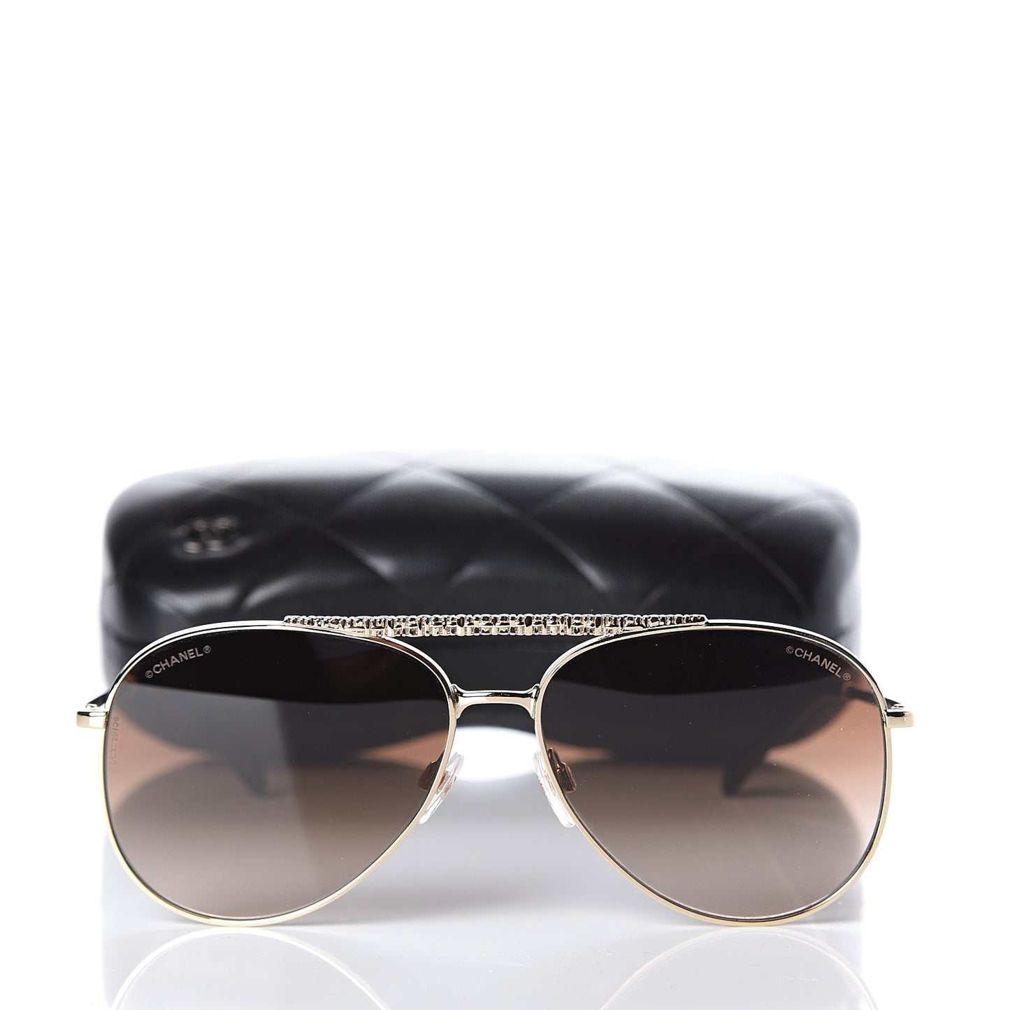 Aviator Metallic Pilot Sunglasses 4231 Gold