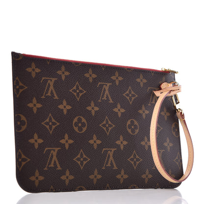 Louis Vuitton Monogram Neverfull MM GM Pochette Cherry 3 of 9