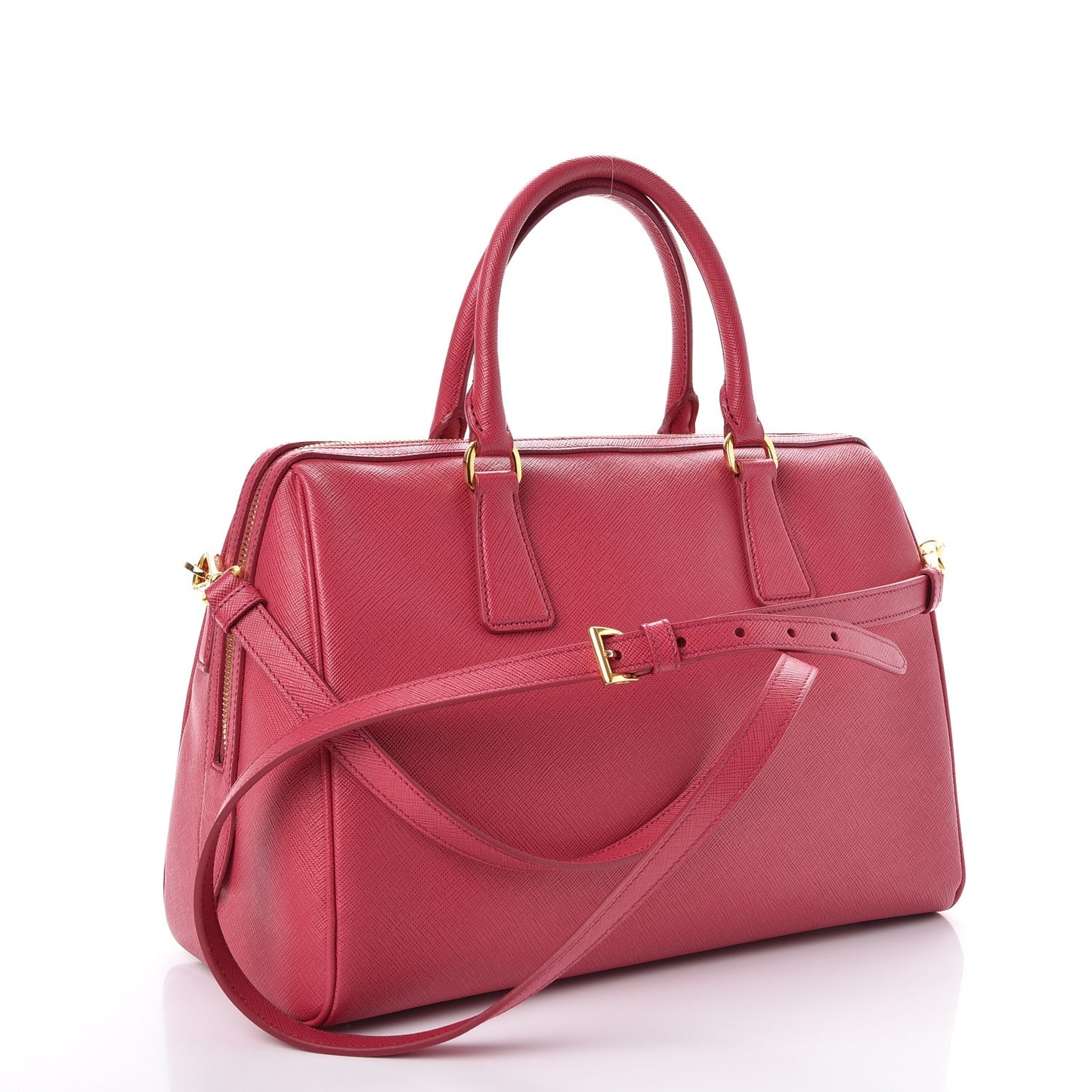 Saffiano Lux Bowler Peonia
