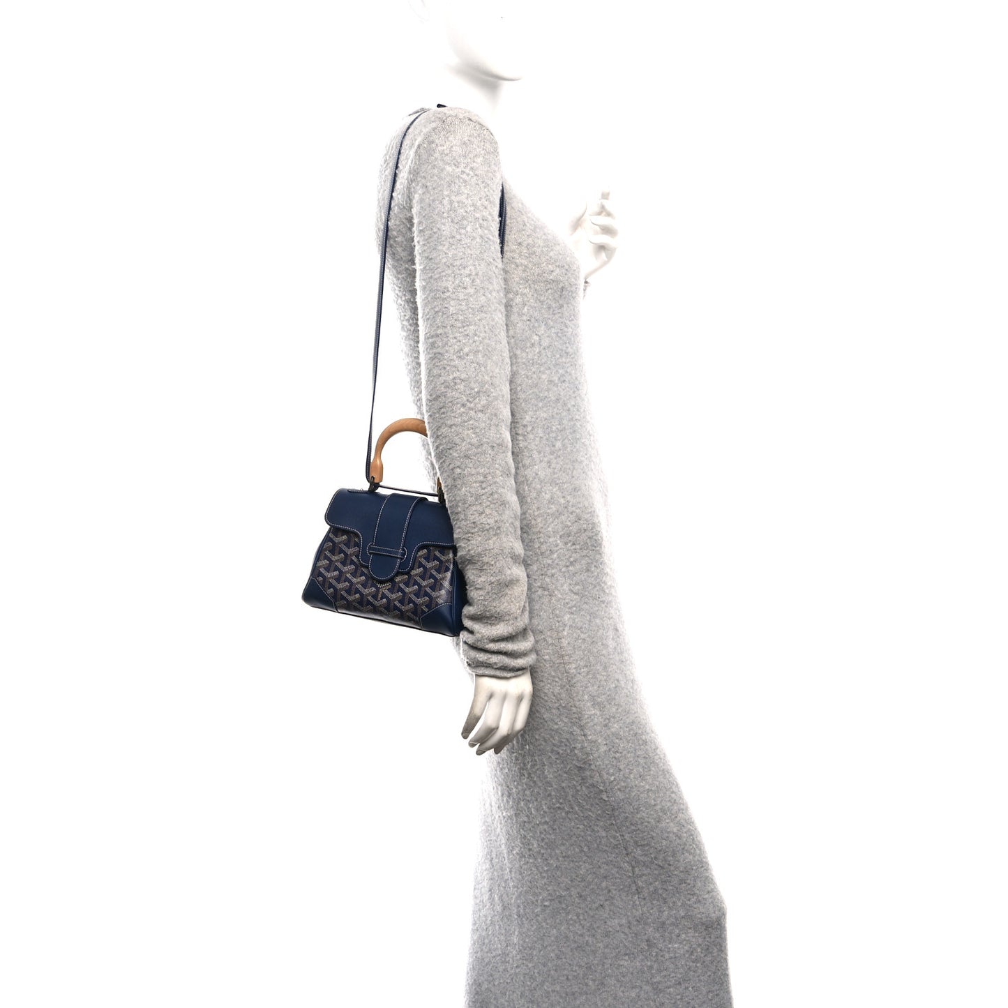 Goyardine Saigon Mini Navy