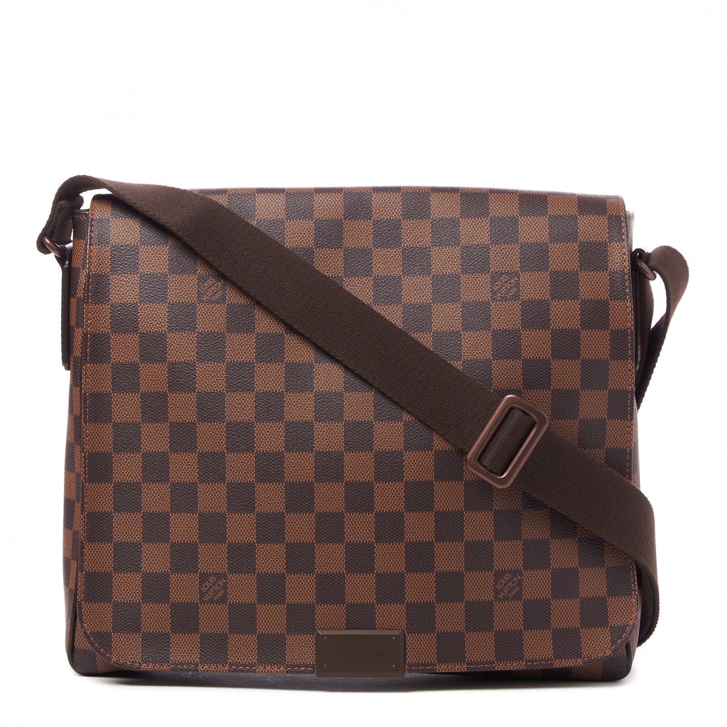 Louis Vuitton Damier Ebene District MM 1 of 8
