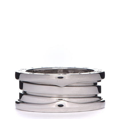 Bulgari 18K White Gold B.Zero1 Three-Band Ring 51 5.75 1 of 6