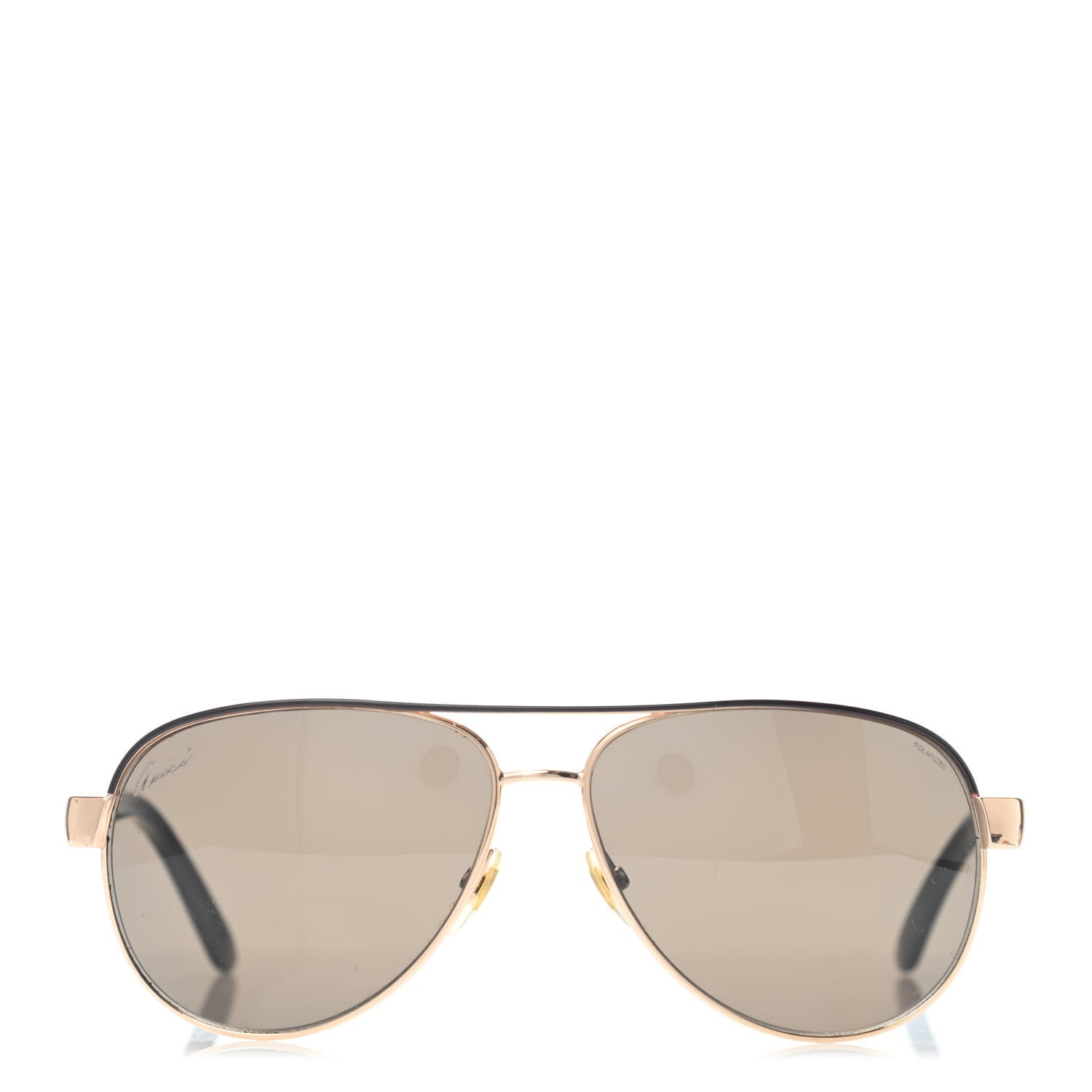 Gucci Glitter Aviator Sunglasses 4239/S Brown 2 of 4