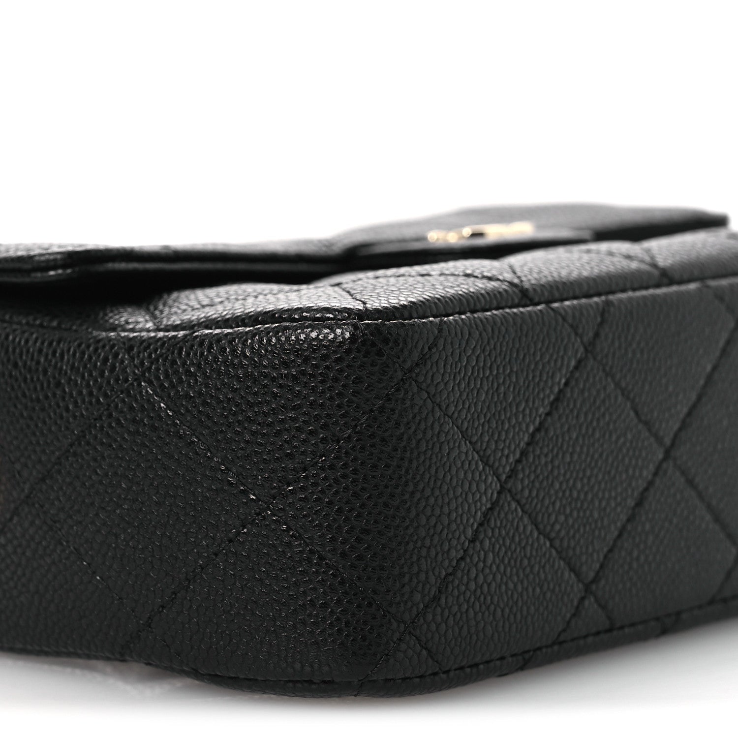Chanel Caviar Quilted Chain Camera Bag Black 9 of 10
