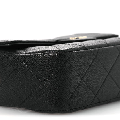 Chanel Caviar Quilted Chain Camera Bag Black 9 of 10