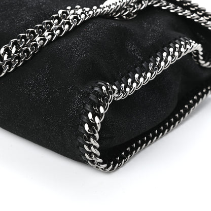 Stella McCartney Shaggy Deer Falabella Fold Over Tote Black 15 of 17