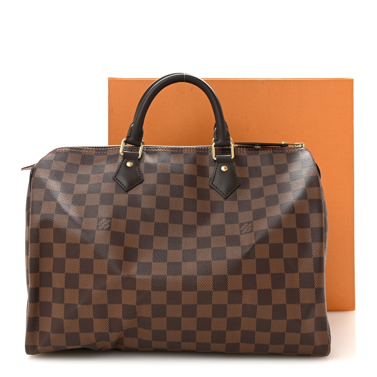 Louis Vuitton Damier Ebene Speedy 35 11 of 11