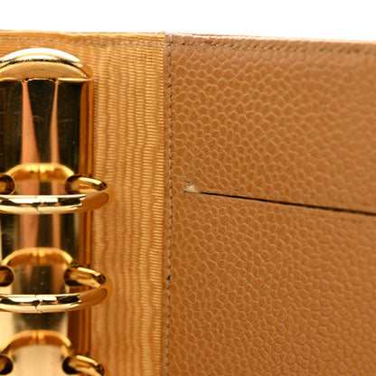 Chanel Caviar Stitched Agenda Cover Beige 8 of 8