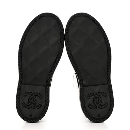 Chanel Caoutchouk CC High Boots 41 Black 6 of 8