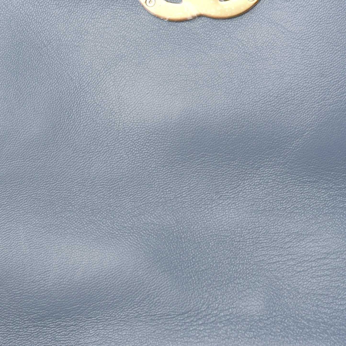 Goatskin Quilted Medium 19 Flap Blue
