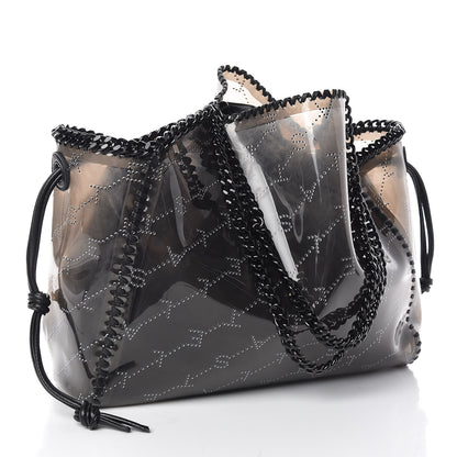 Stella McCartney PVC Monogram Falabella Reversible Tote Black 3 of 9